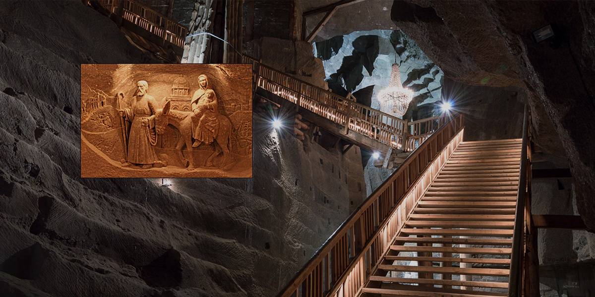 betmanowska salt mine wieliczka poland